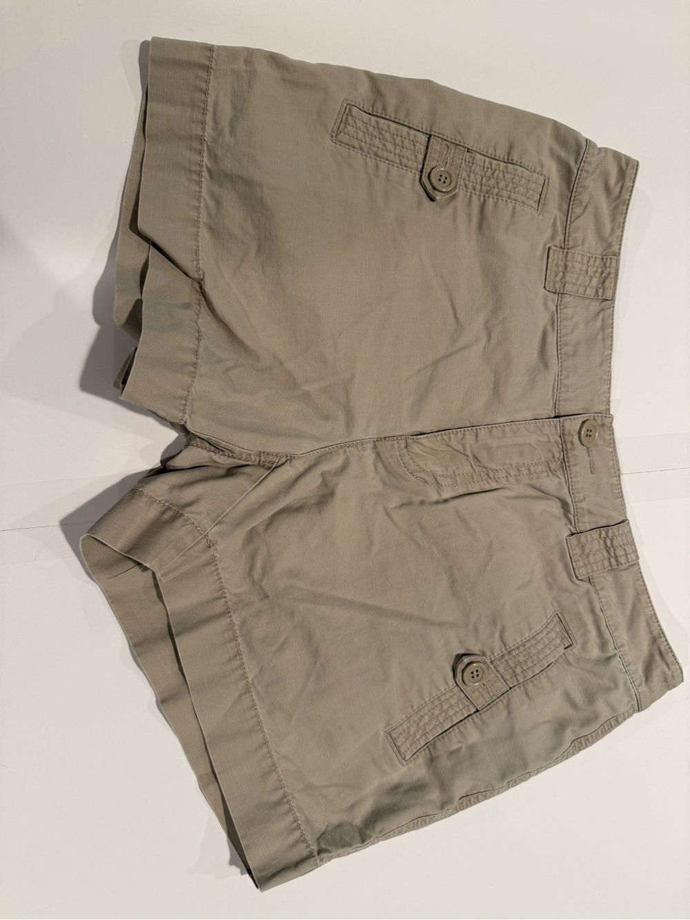 Liz Claiborne LizWear Beige Cotton Shorts